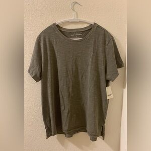 Lucky brand large short sleeve green crewneck t-shirt brand new with tags